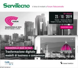 Supervisione per il mondo delle Utilities, le proposte ServiTecno al Forum Telecontrollo 2019