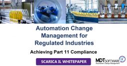 Change Management e Versioning nel Farmaceutico: l’impegno di MDT per l’industria regolamentata  